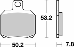 Zeige Details für SBS Bremsklotz 730LS Street Bild von SBS Bremsklotz 730LS Street