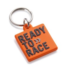 Bild von LOGO RUBBER KEYHOLDER ORANGE