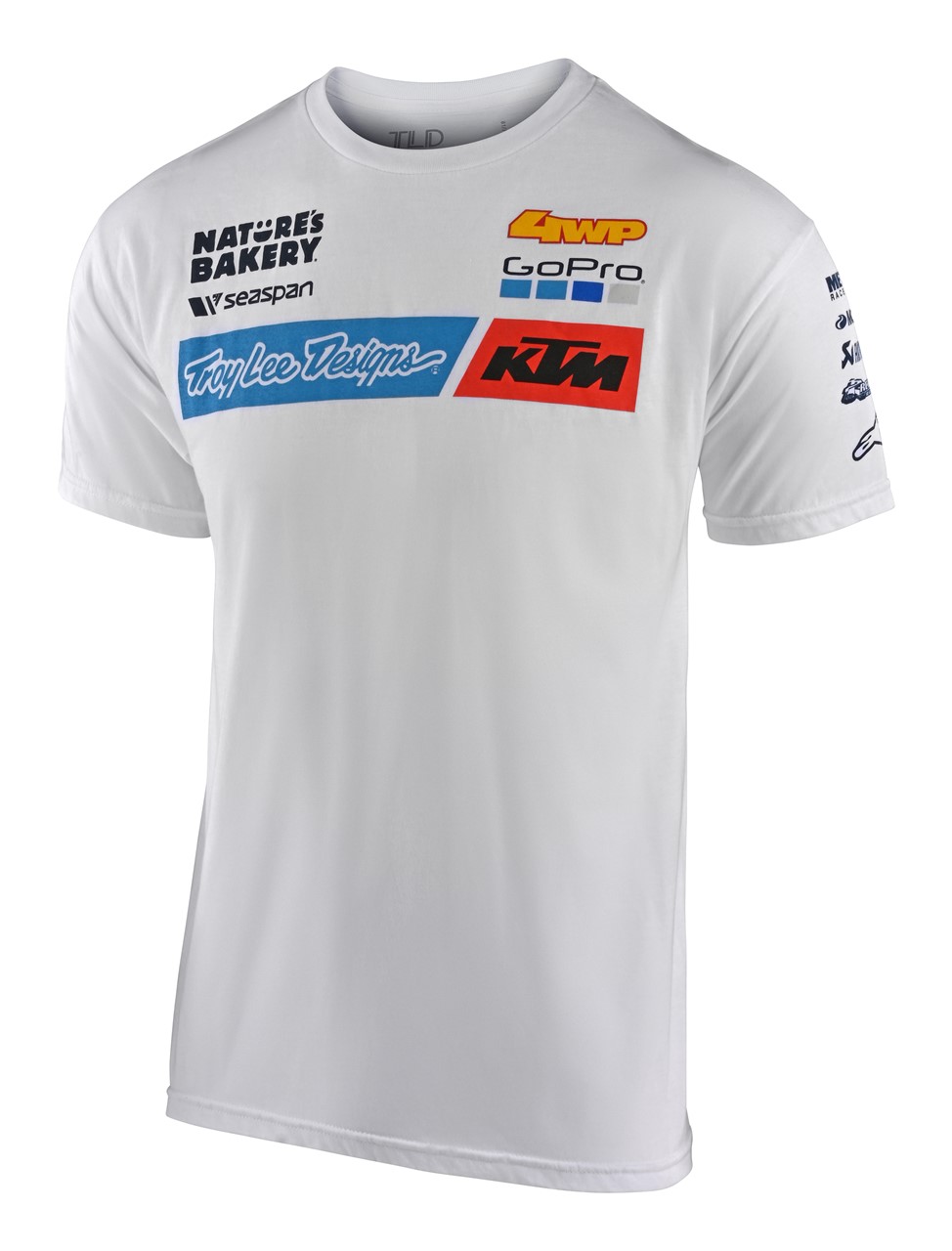 TLD KTM TEAM TEE; WHITE 