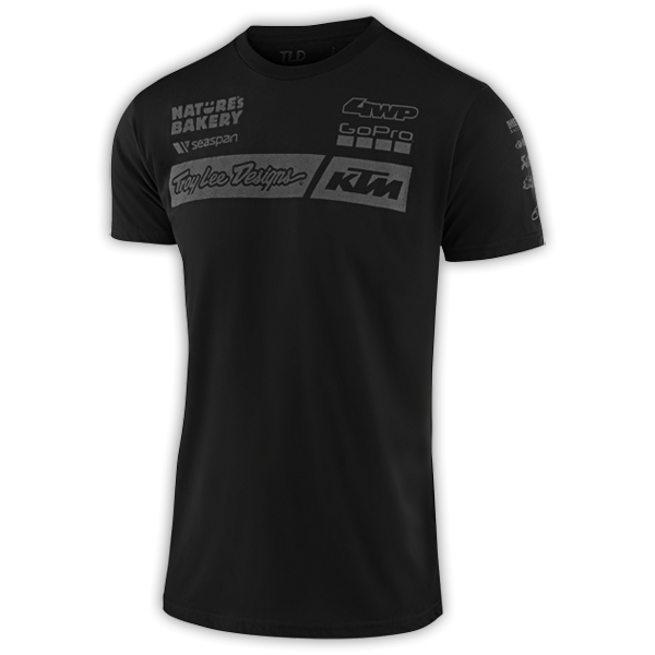 YOUTH TLD KTM TEAM TEE; BLACK 