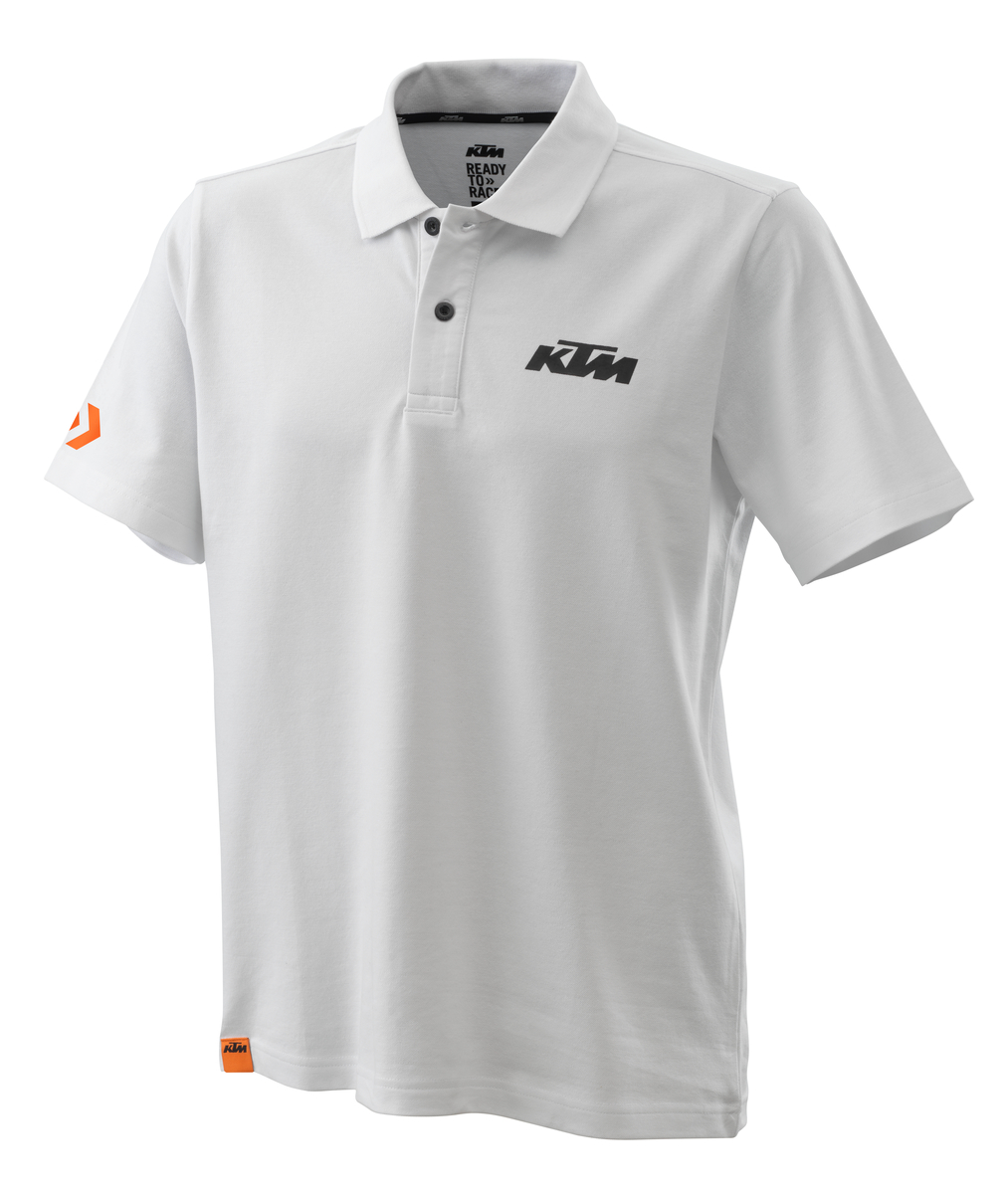 RACING POLO WHITE