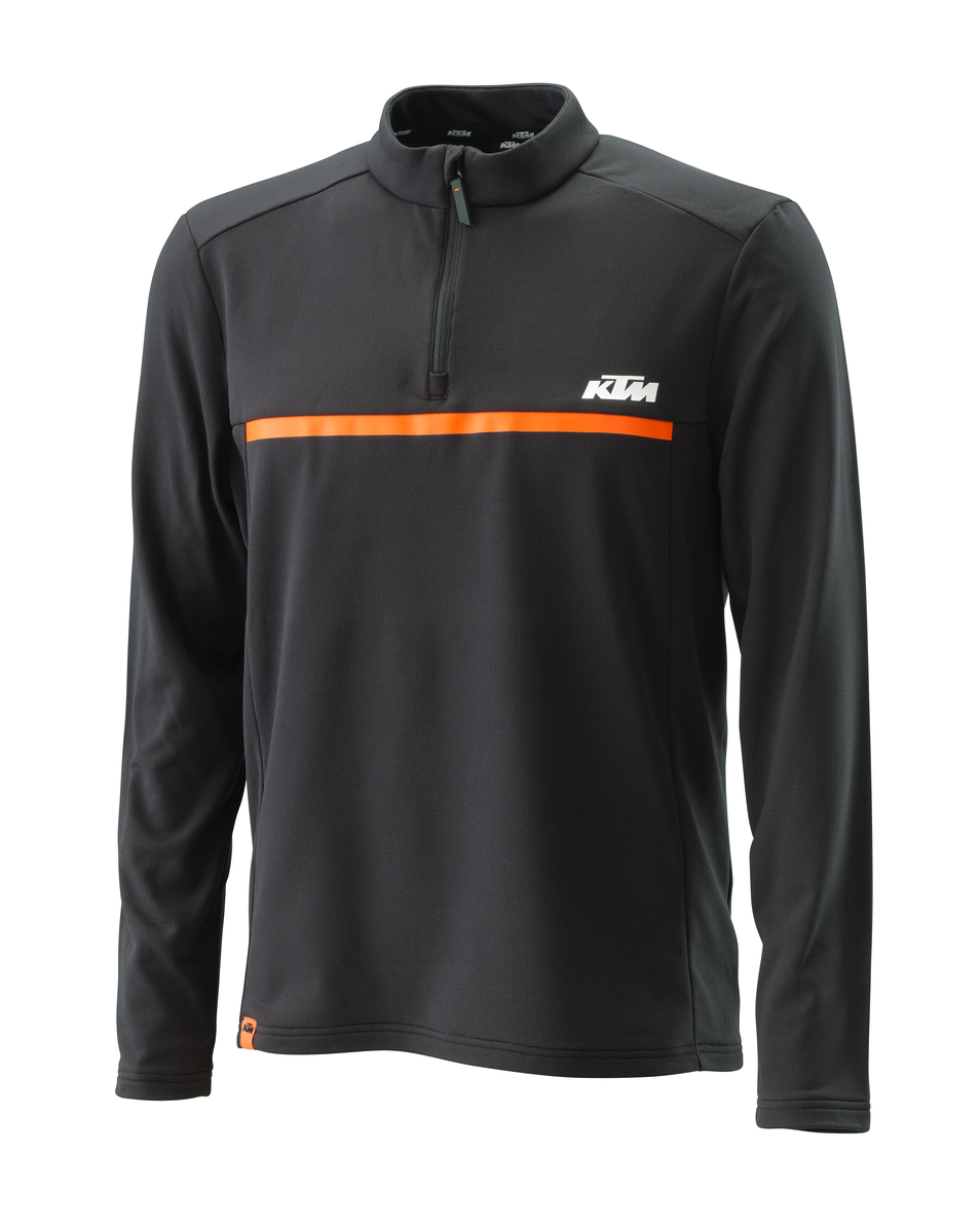 UNBOUND HALFZIP LONGSLEEV