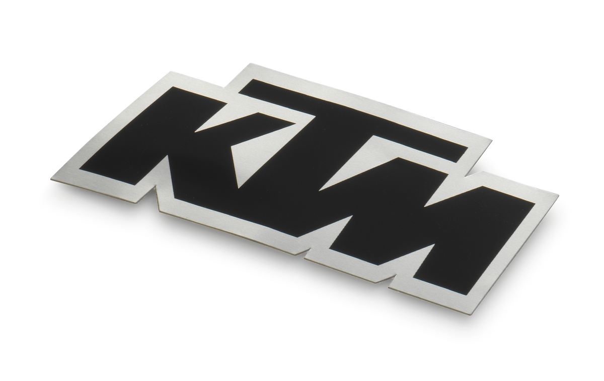 KTM METALLIC STICKER 5PC 