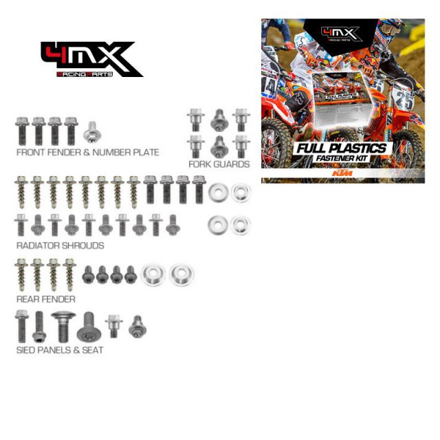 Schraubensatz Plastik KTM 50Stk.