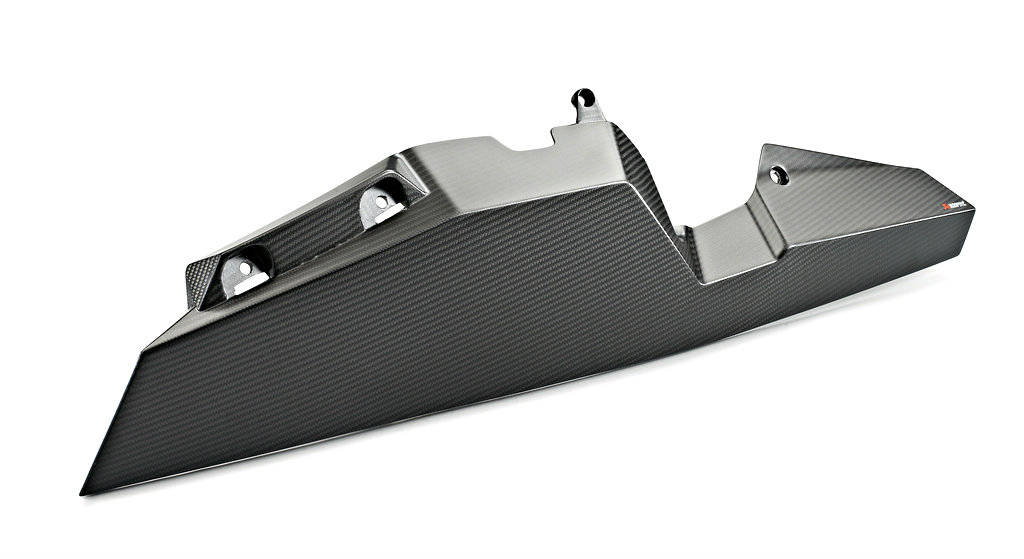 AUSPUFFABDECKUNG LI. CARB