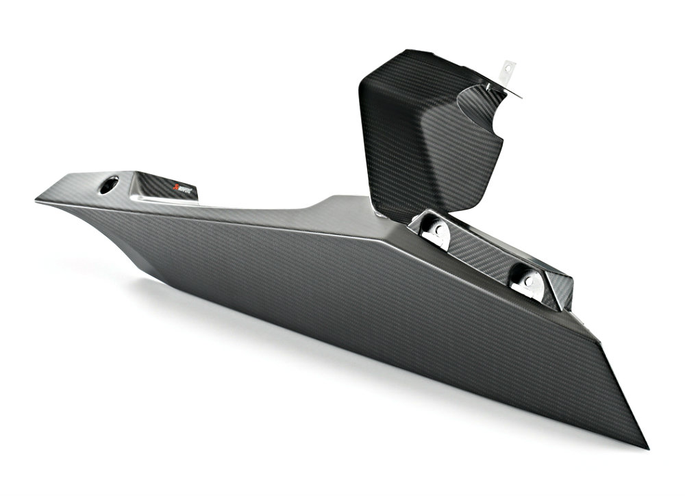 AUSPUFFABDECKUNG RE. CARB