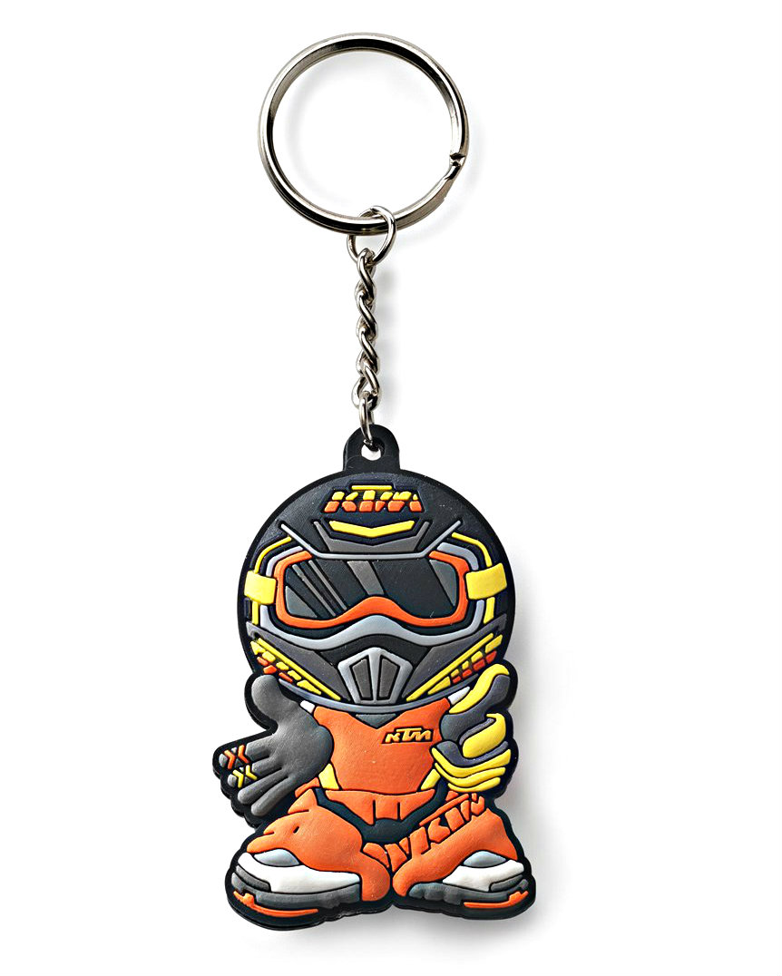 MX RIDER RUBBER KEYHOLDER