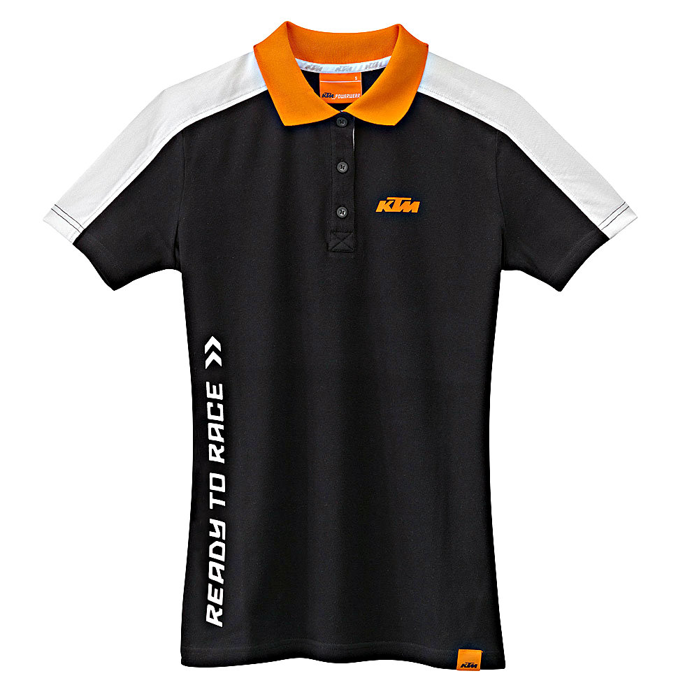 KTM - Girls Corporate Polo Black