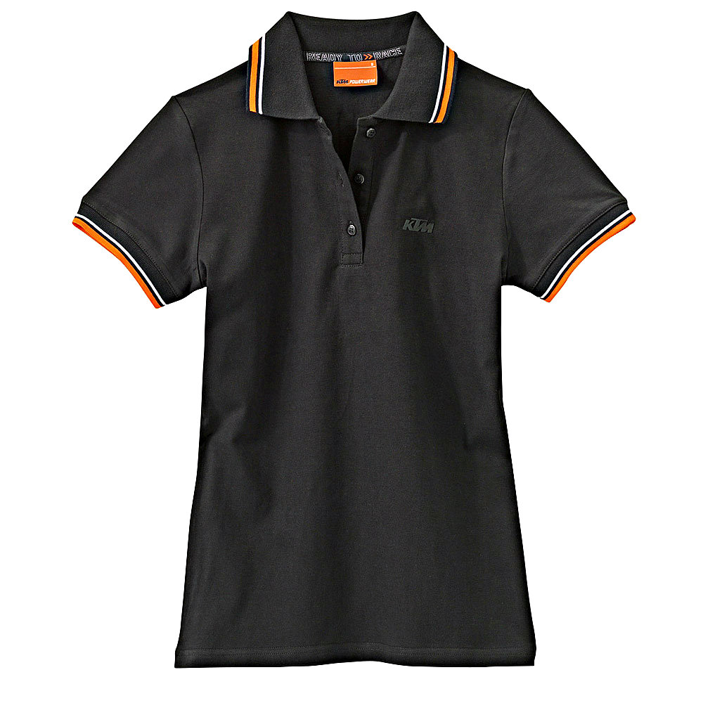 KTM - Girls Polo Black