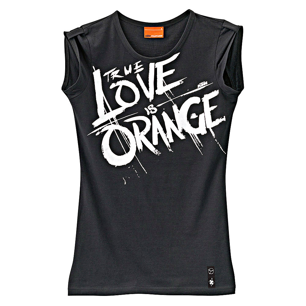 KTM - Girls Orange Love Tee