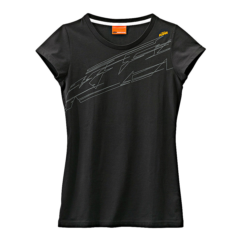 KTM - Girls Logo Tee Black