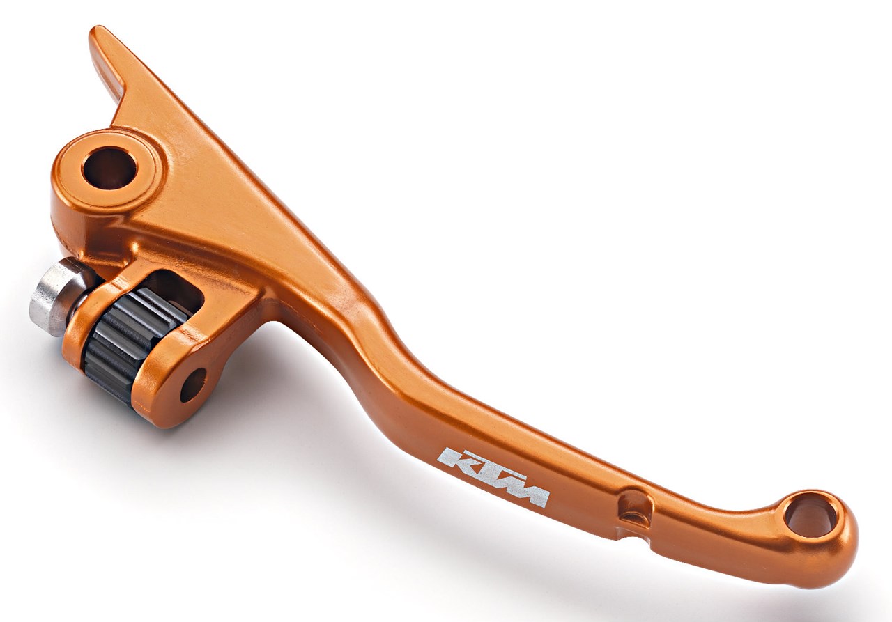 Handbremshebel orange
