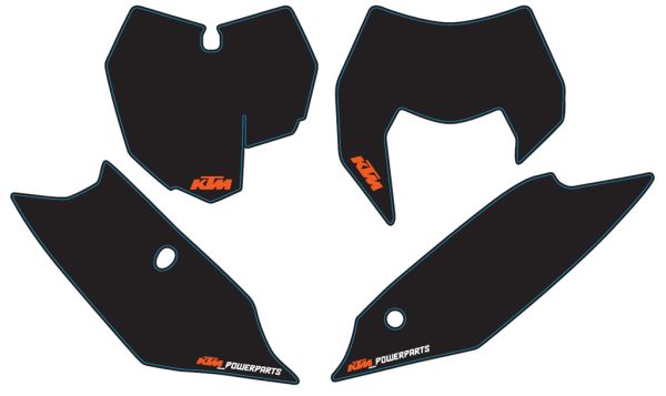 Bild von STARTNUMMERN-FELDER SX/EX
