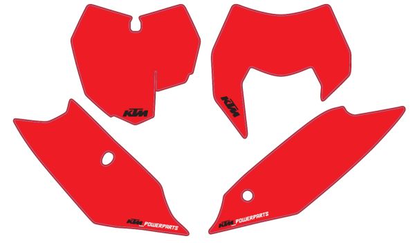 Bild von STARTNUMMERN-FELDER SX/EX