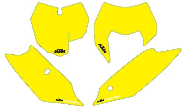 Bild von STARTNUMMERN-FELDER SX/EX