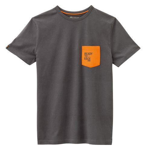 ORANGE POCKET TEE XS