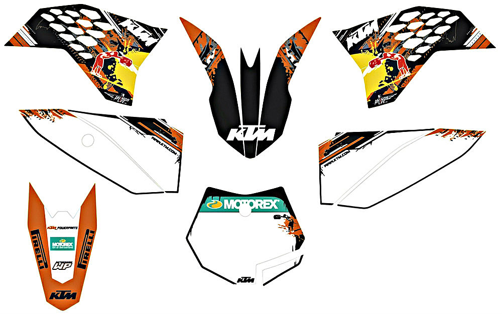KTM FACTORY 50 GRAPHICS