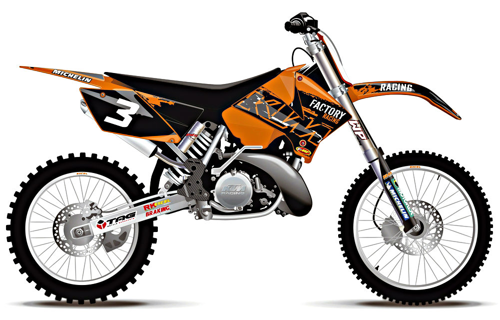KTM FACTORY 50 GRAPHICS