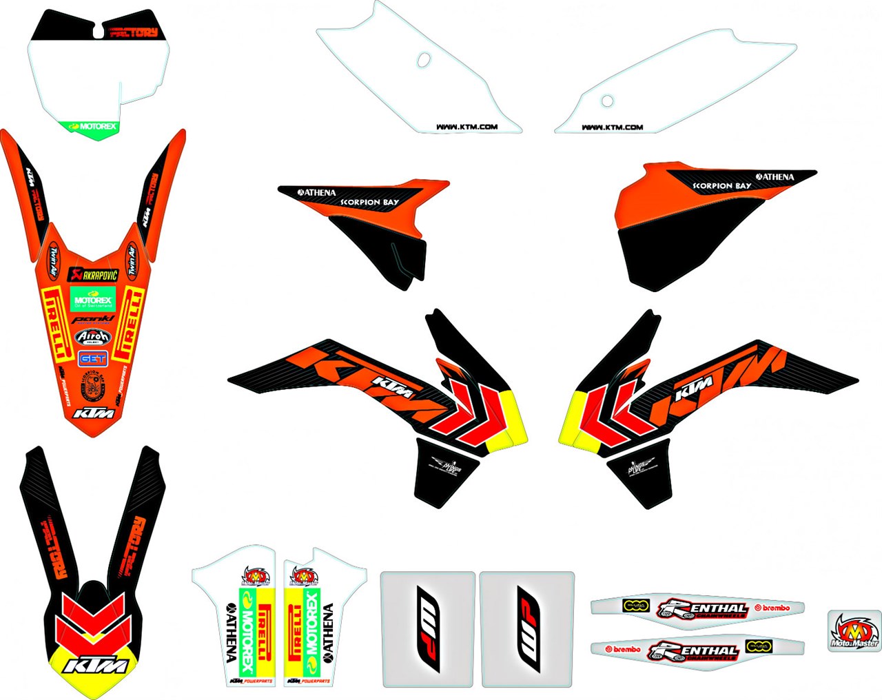 GRAFIK KIT FACTORY SX