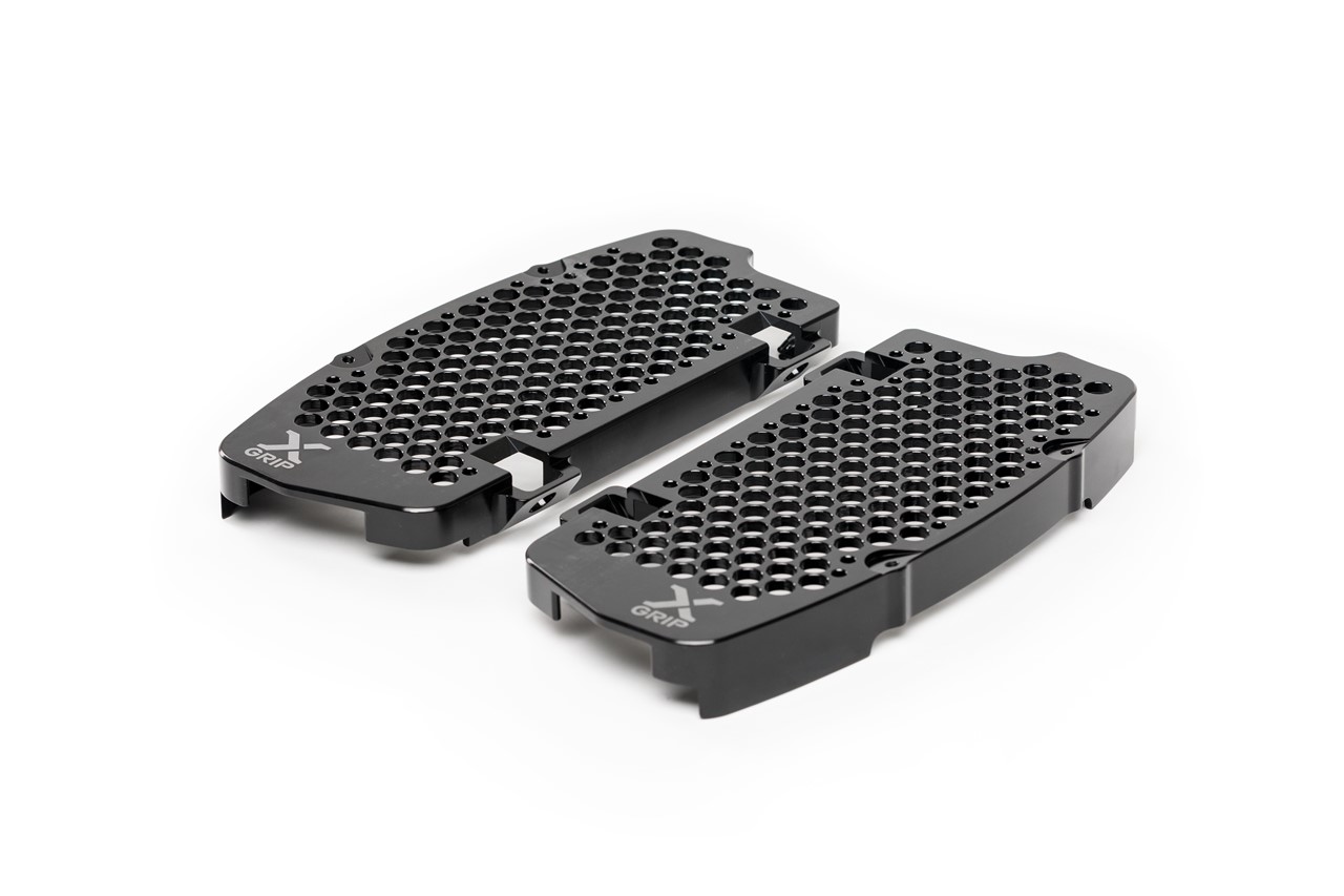 Radiator Guard Set black