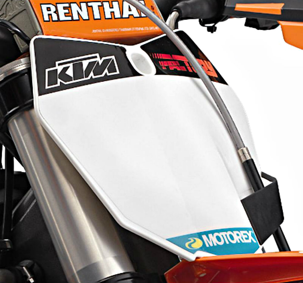 KTM - Startnummert. Kpl. SX "13