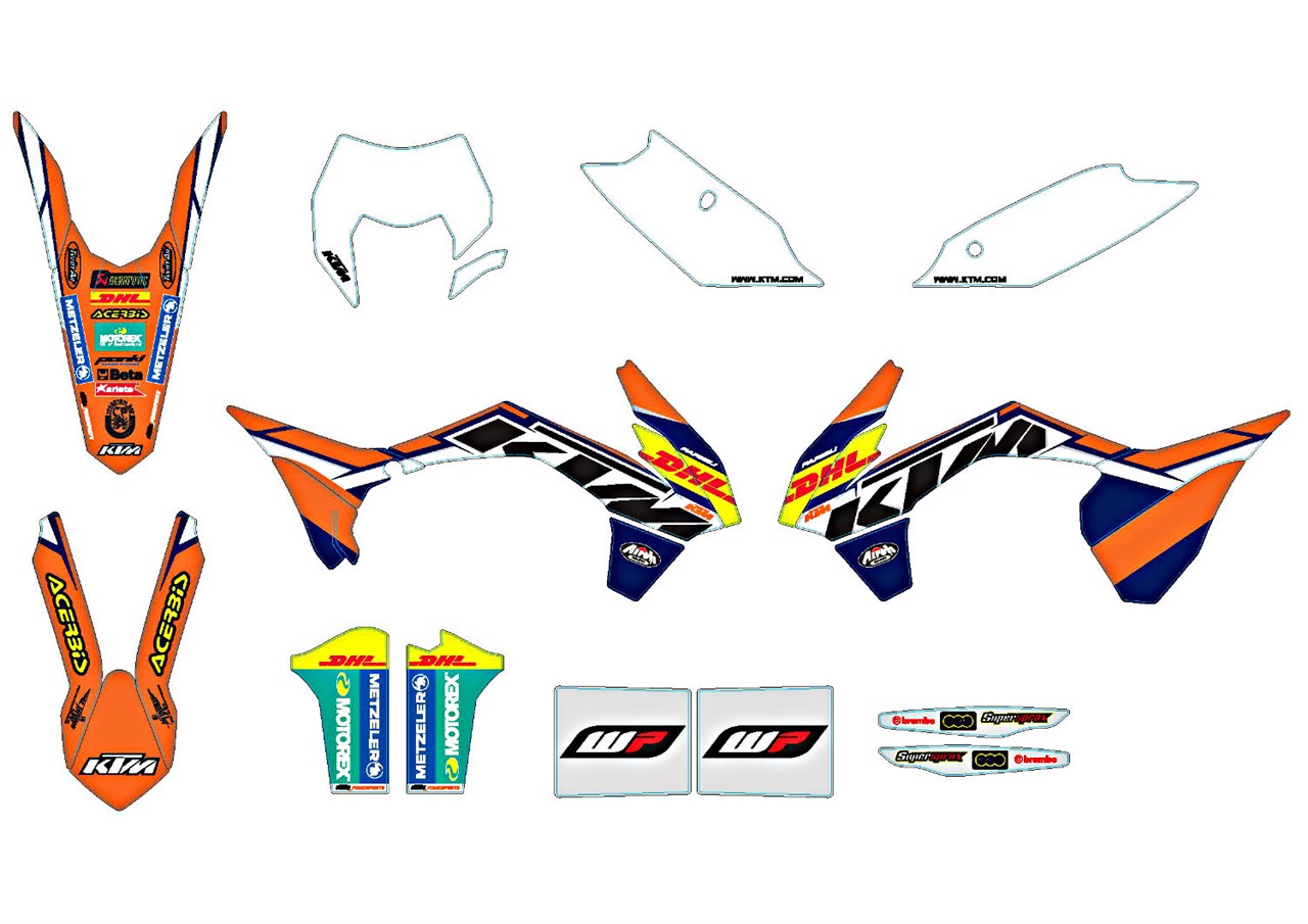 GRAFIK KIT FACTORY ENDURO