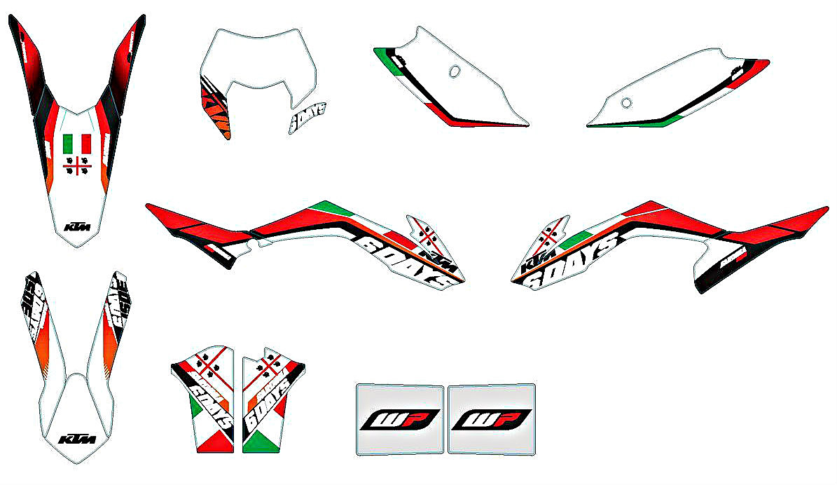 GRAFIK KIT SIX-DAYS ITALI