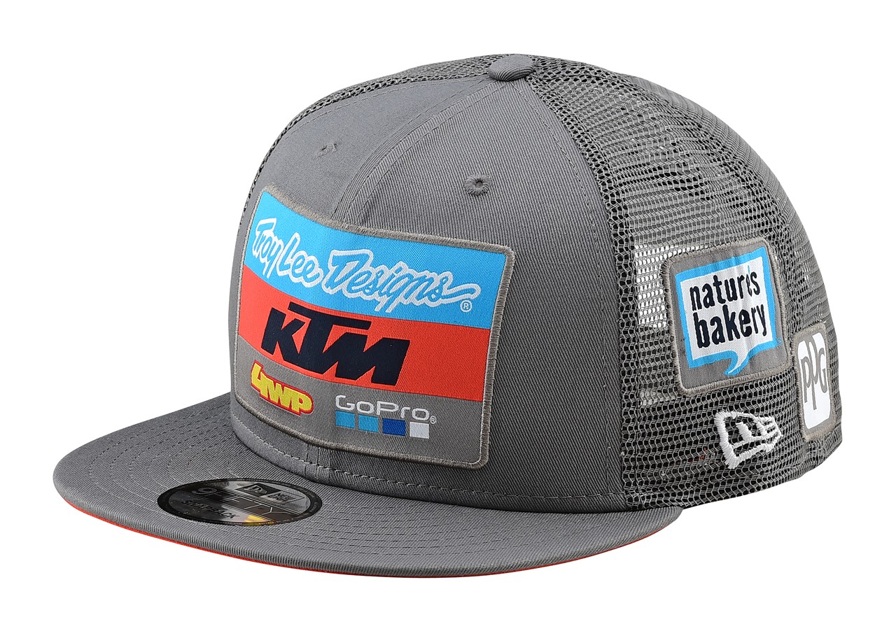 2019 TLD KTM TEAM SNAPBACK GRAU OSFA