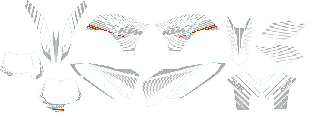 Bild von GRAPHIC KIT WHITE-CHROM