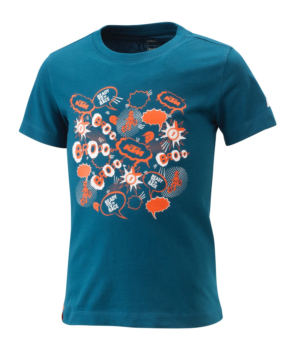 Bild von KIDS RADICAL TEE BLUE 104/3-4Y