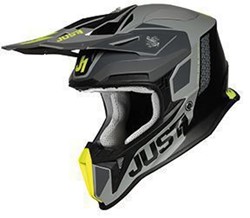 Bild von JUST1 Helmet J18 Pulsar Fluo Yellow-Grey-Black