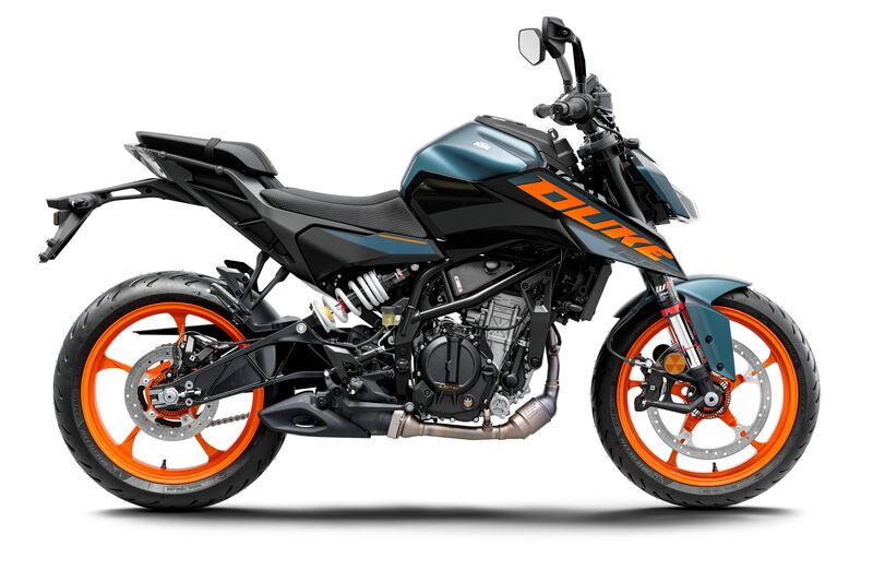 Bild von KTM 125 DUKE blue 2024