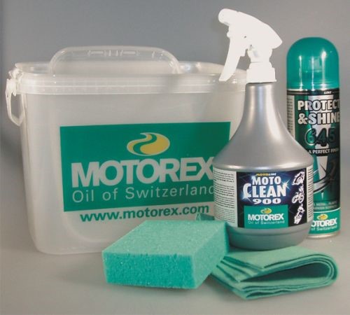 Bild von MOTOREX MotoCare Kit im Eimer