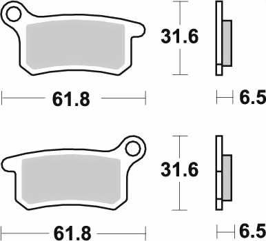 Bild von SBS RACING Bremsklotz 783RSI OffR.Sinter