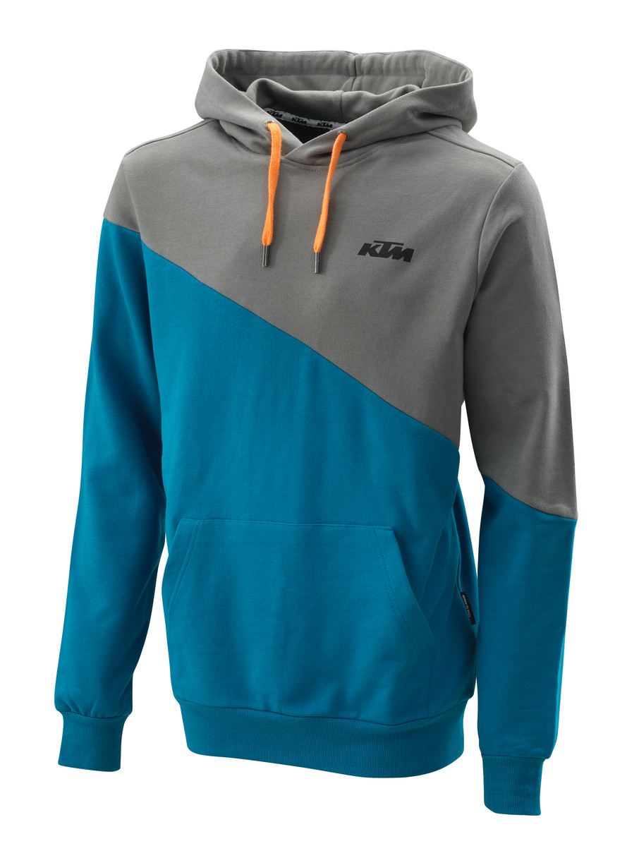 Bild von Diagonal Hoodie blau