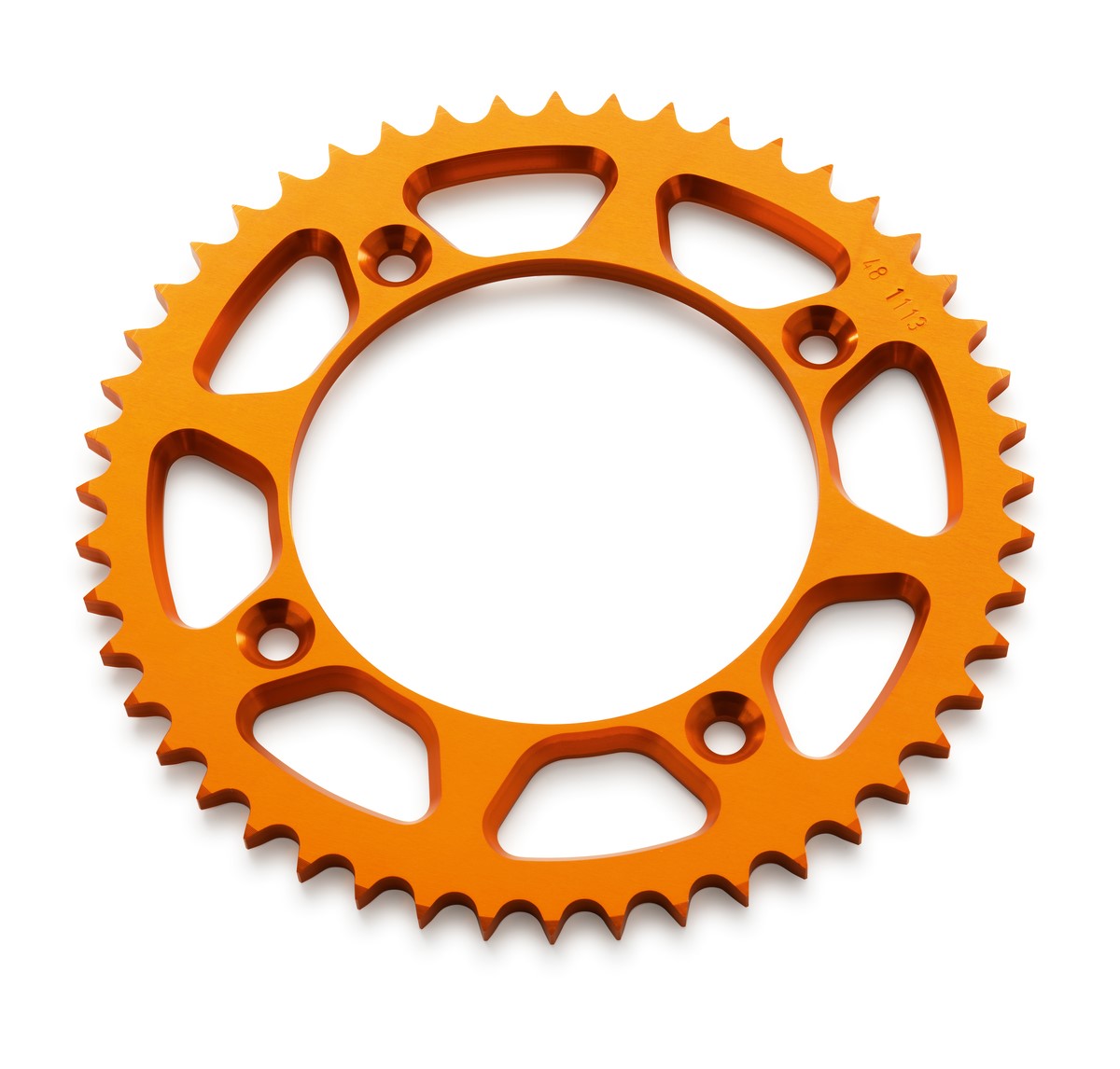 Bild von Kettenrad Alu orange 